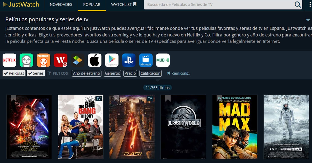 JustWatch, Descubre Dónde Ver Tus Series Y Películas Favoritas #AppDeLaSemana - Tecnología